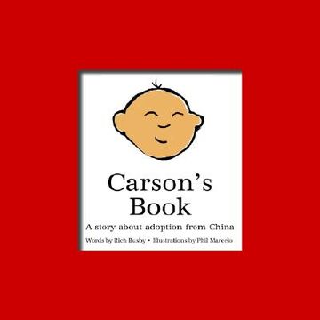 portada carson's book (en Inglés)