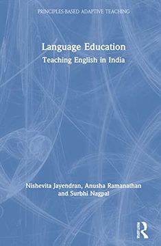 portada Language Education: Teaching English in India (Principles-Based Adaptive Teaching) (en Inglés)