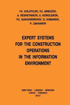 portada expert systems for the construction operations in the information environment (en Inglés)