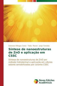 portada Síntese de nanoestruturas de ZnO e aplicação em CSSC