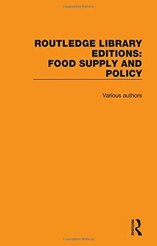 portada Routledge Library Editions: Food Supply and Policy (en Inglés)