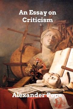 portada An Essay on Criticism (in English)