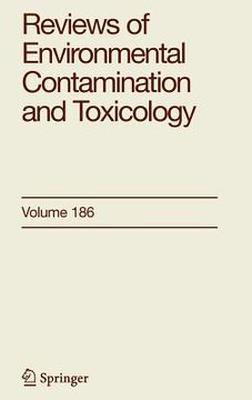 portada reviews of environmental contamination and toxicology 186 (en Inglés)