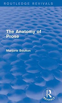 portada The Anatomy of Prose (Routledge Revivals) (en Inglés)