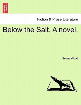 portada below the salt. a novel.