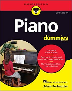 portada Piano for Dummies, 3rd Edition (For Dummies (Music)) (en Inglés)