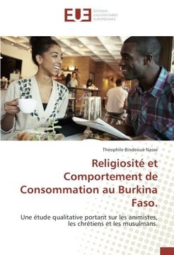 portada Religiosité et Comportement de Consommation au Burkina Faso. (OMN.UNIV.EUROP.)