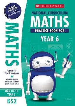 portada National Curriculum Maths Practice Book for Year 6 (100 Practice Activities) (en Inglés)