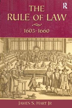portada The Rule of Law, 1603-1660: Crowns, Courts and Judges (en Inglés)