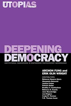 portada Deepening Democracy (en Inglés)