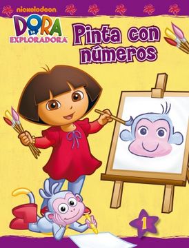 portada Pinta con nÃºmeros (Dora la Exploradora)