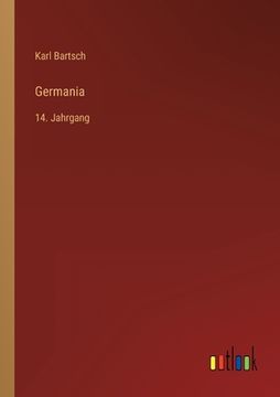 portada Germania: 14. Jahrgang (en Alemán)