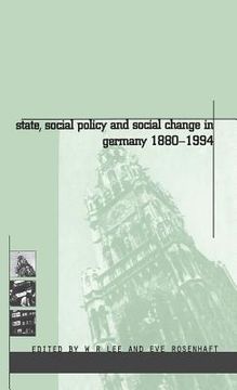 portada State, Social Policy and Social Change in Germany, 1880-1994