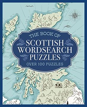 portada The Book of Scottish Wordsearch Puzzles: Over 100 Puzzles (en Inglés)