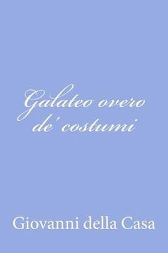 portada Galateo overo de? costumi (in Italian)