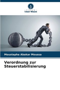 portada Verordnung zur Steuerstabilisierung (in German)