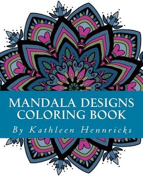 portada Mandala Designs Coloring Book (en Inglés)