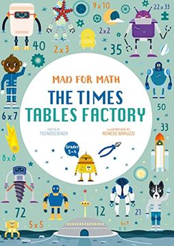 portada Mad for Math: The Times Tables Factory (en Inglés)