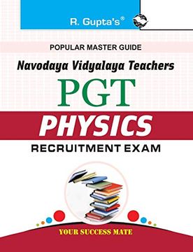 portada Navodaya Vidyalaya: Pgt (Physics) Recruitment Exam Guide (en Inglés)
