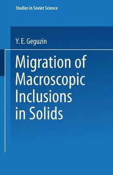 portada Migration of Macroscopic Inclusions in Solids (in English)