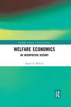portada Welfare Economics: An Interpretive History (Routledge Advances in Social Economics) 