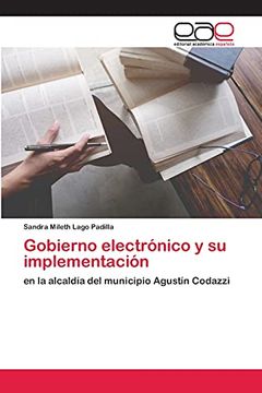 portada Gobierno Electrónico y su Implementación: En la Alcaldía del Municipio Agustín Codazzi