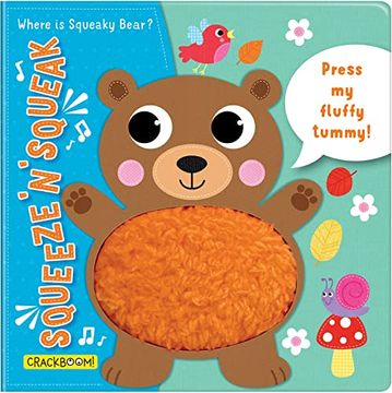 portada Where is Squeaky Bear? Press my Fluffy Tummy! (en Inglés)