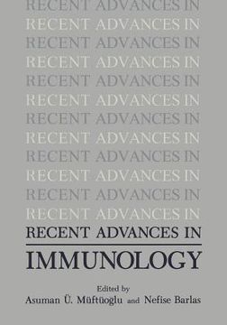 portada Recent Advances in Immunology (en Inglés)