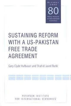 portada Sustaining Reform With a Us-Pakistan Free Trade Agreement (en Inglés)