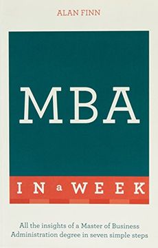 portada MBA in a Week (in English)