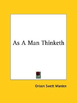 portada as a man thinketh (en Inglés)