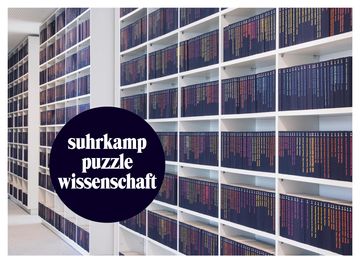 portada Puzzle 50 Jahre Suhrkamp Taschenbuch Wissenschaft (en Alemán)