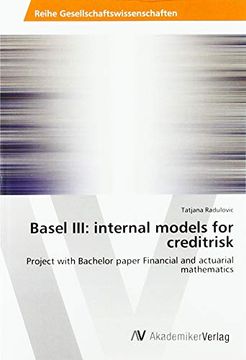 portada Basel Iii: Internal Models for Creditrisk (en Inglés)