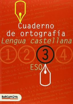 portada Cuaderno de ortografía 3 (Materials Educatius - Eso - Lengua Castellana)