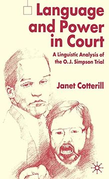 portada Language and Power in Court: A Linguistic Analysis of the O. J. Simpson Trial 
