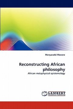 portada reconstructing african philosophy (en Inglés)