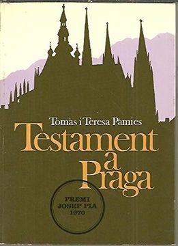 portada testament a praga (en Catalá)