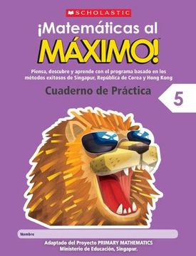 portada Matematicas al Maximo Cuaderno de Practica 5 (in Spanish)