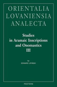 Studies in Aramaic Inscriptions and Onomastics III: Ma'lana (en Inglés)
