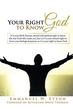 portada Your Right To Know God (en Inglés)