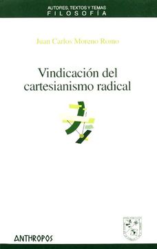 portada Vindicación del Cartesianismo Radical (in Spanish)