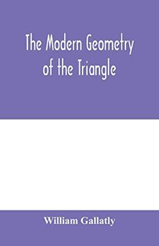 portada The Modern Geometry of the Triangle (en Inglés)
