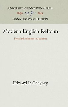 portada Modern English Reform: From Individualism to Socialism (en Inglés)