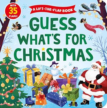 portada Guess What'S for Christmas: A Lift-The-Flap Book With 35 Flaps! (Clever Hide & Seek) (en Inglés)