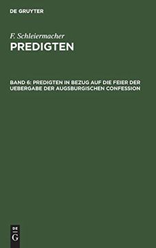 portada Predigten in Bezug auf die Feier der Uebergabe der Augsburgischen Confession: Aus Predigten, Sammlung (in German)