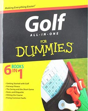 portada Golf All-In-One for Dummies (en Inglés)