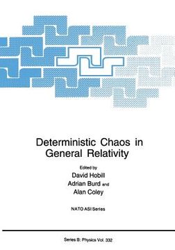 portada Deterministic Chaos in General Relativity (en Inglés)