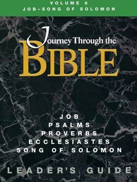 portada Journey Through the Bible Volume 6 | job - Song of Solomon Leader's Guide (en Inglés)