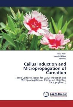 portada Callus Induction and Micropropagation of Carnation (en Inglés)