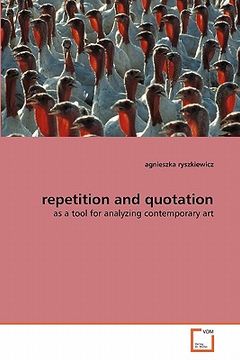 portada repetition and quotation (en Inglés)